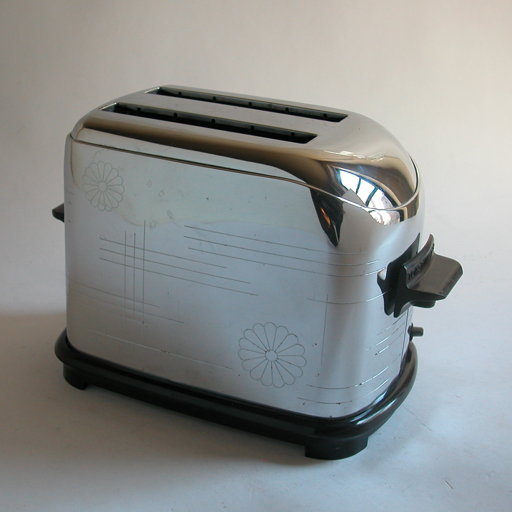Vintage McGraw Electric Co. Toastmaster 1-Slice Toaster Model 1A4 USA Works!